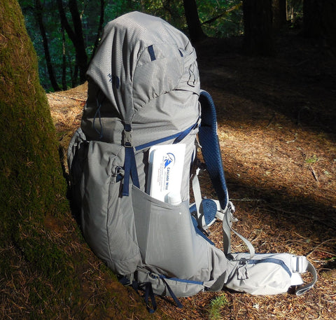 A backpack in the woods

Description automatically generated